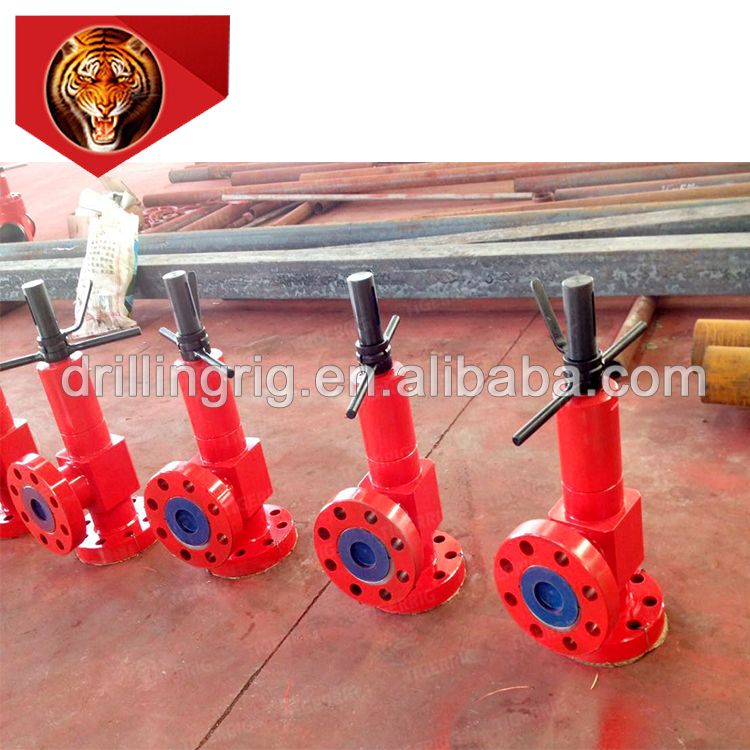 Tigerrig china factory parts  manual cylinder throttle valve for oilfield 