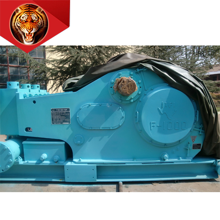 Tigerrig long work life drill rig  F1000 drill mud pump for oilfield drilling rig 