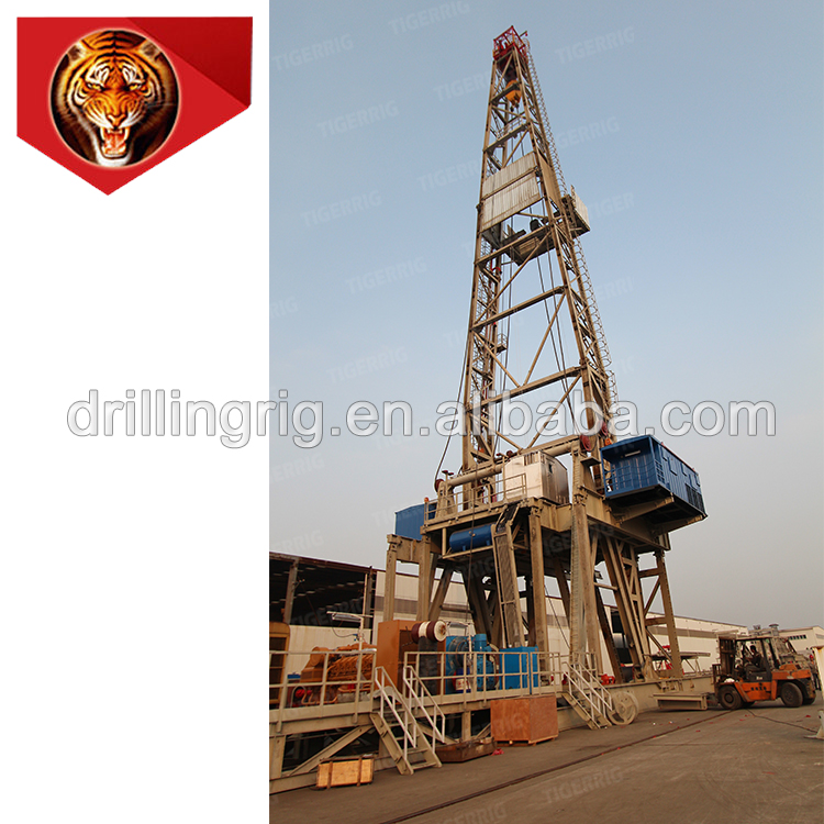 Tiger rig warehouse supply ZJ90D drilling rig