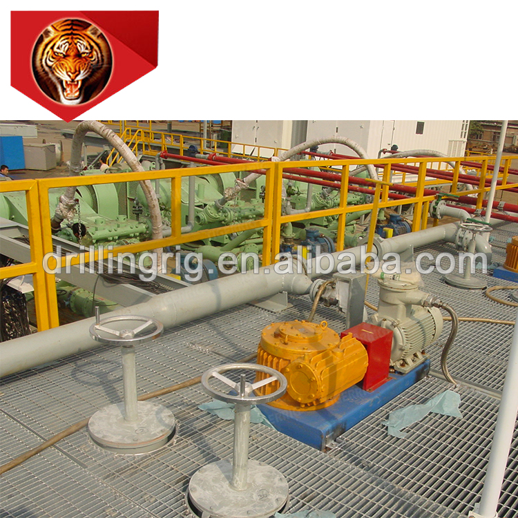 Tiger Rig Manufacture F1600 drilling pump with YZY1200 AC Drilling Motor Mud Pump Unit for HONGHUA NDC Oil Drilling Rig